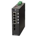 RuggedNet 10GPoEBT Si 4-RJ-45 2x DC
