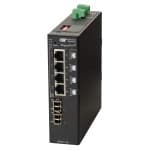 RuggedNet GPoE+ Si 2xLC 4xRJ-45 2xDC