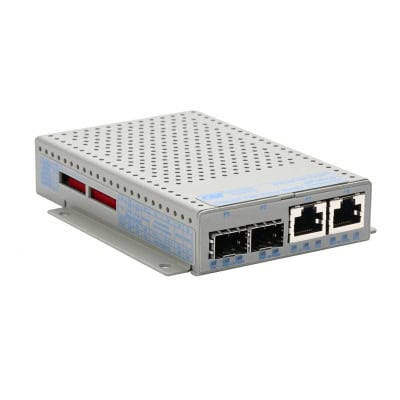 OmniConverter PoE 2 SFP 2 RJ-45