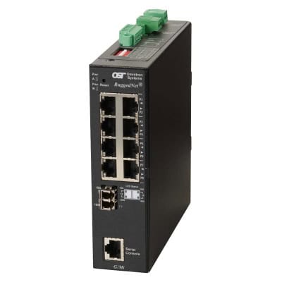 RuggedNet G Mi 1xLC 8xRJ-45 2xDC