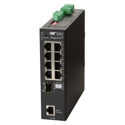 RuggedNet G Mi 1xSFP 8xRJ-45 2xDC