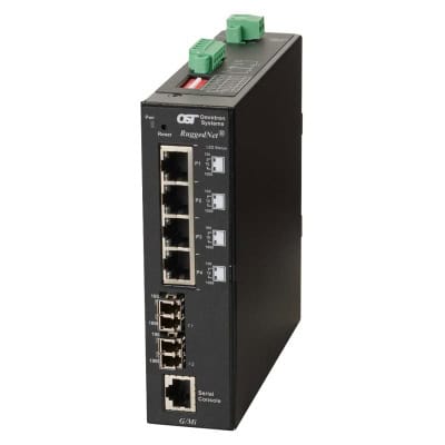 RuggedNet G Mi 2xLC 4xRJ-45 1xDC